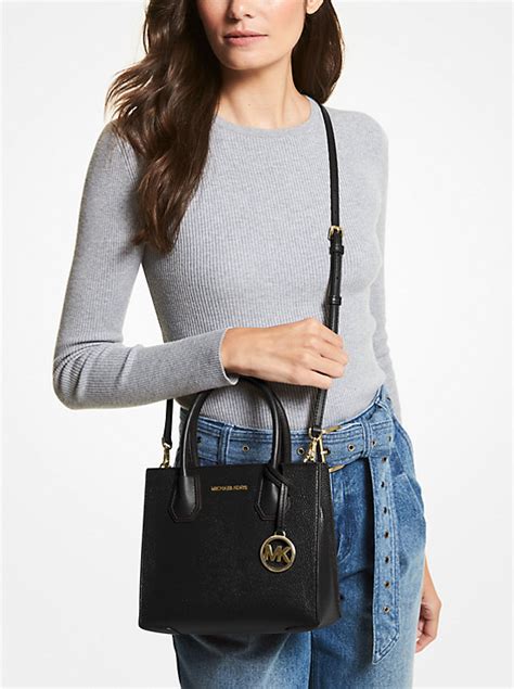 michael kors mercer crossbody black|michael kors mercer small bag.